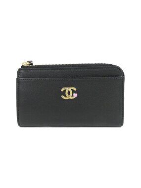 Chanel Card Case Black